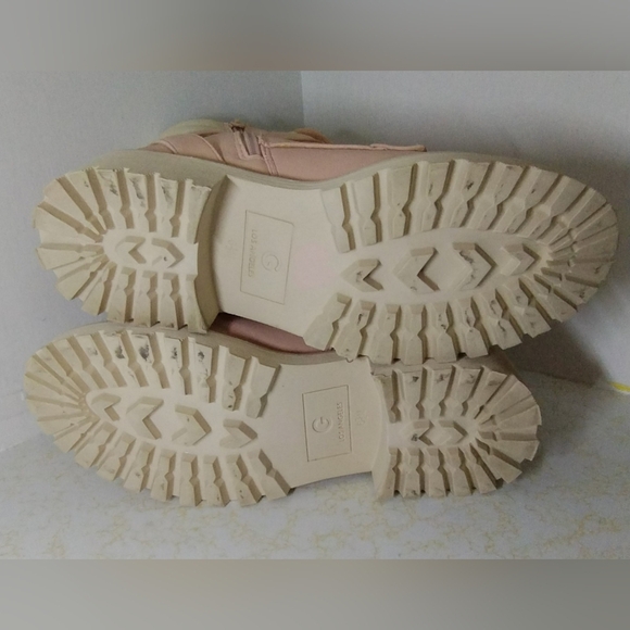 GBG Los Angeles Women's Salma Pink Combat Lace Up/Zip Size 6.5 - Picture 11 of 11